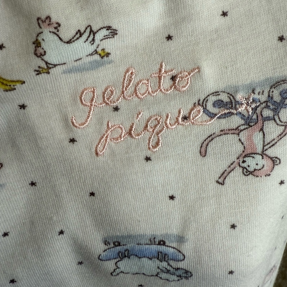 Gelato Pique- Women’s Adorable blush Pajamas with Fun Print - Picture 6 of 9